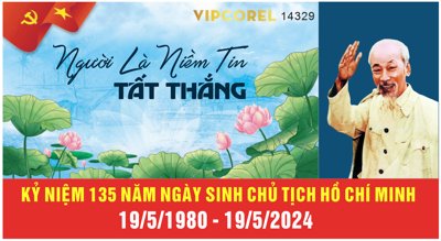 Tải file Market kỷ niệm 135 năm ngày sinh Bác Hồ file corel #3 (ảnh gốc) độ phân giải 300dpi