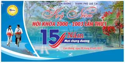 Chi tiết file tranh tráng gương Market kỷ niệm 15 năm một chặng đường trường PTTH (ảnh gốc)