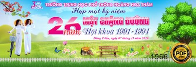 Tải file Market kỷ niệm 26 năm một chặng đường THPT CDR (ảnh gốc) in gạch men