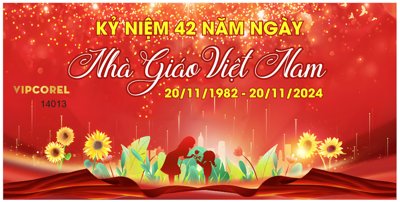 Tải file tranh Market kỷ niệm 42 năm ngày nhà giáo Việt Nam 20-11 (gốc) tại Filetranh.com