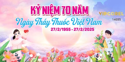 File ảnh Market kỷ niệm 70 năm ngày thầy thuốc Việt Nam 27/2 (gốc) cho trang trí nhà hàng