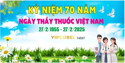 Tải về file gốc Market kỷ niệm 70 năm ngày thầy thuốc Việt Nam 27/2 #3 (dùng cho in quảng cáo)