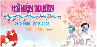 File tranh Market kỷ niệm 70 năm ngày thầy thuốc Việt Nam 27/2 #7 (ảnh gốc) in trần 3D