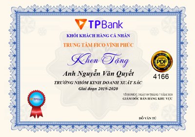 File gốc Market khen thưởng trong kinh doanh ngân hàng TPBank (in ấn) màu sắc trung thực