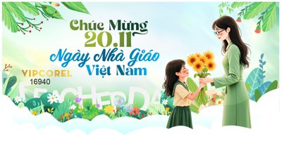 Download file gốc Market ngày nhà giáo Việt Nam 20-11 2025 #48 (in mica) 3D