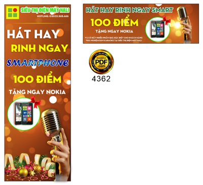Download file gốc Market phướn hát hay ring ngay smartphone Corel (in lụa) tranh 3D