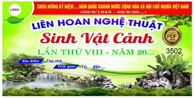 File PSD Market sân khấu Liên hoan nghệ thuật sinh vật cảnh file Corel (bản gốc) dễ dàng edit
