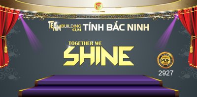 File PSD Market sân khấu Team building tỉnh Bắc Ninh file corel (gốc) tách lớp chi tiết