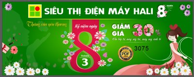 File gốc Market tháng của yêu thương kỷ niệm ngày 8-3 file Corel (in lụa) tranh phong thủy