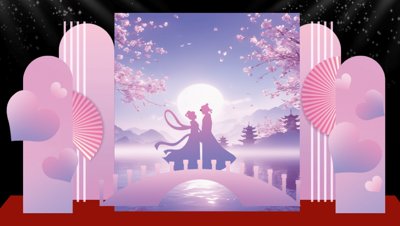 Tệp tin gốc Market thiết kế hoa anh đào ngày lễ tình yêu file corel (dùng cho in ấn) chuyên nghiệp