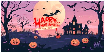 Tải file Market trang trí Lễ hội Halloween vector file corel #10 (ảnh gốc) in gạch 3D