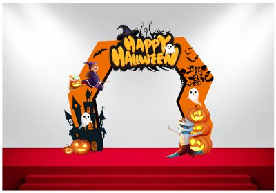 File gốc Market trang trí Lễ hội Halloween vector file corel #2 (ảnh chi tiết) để in ấn