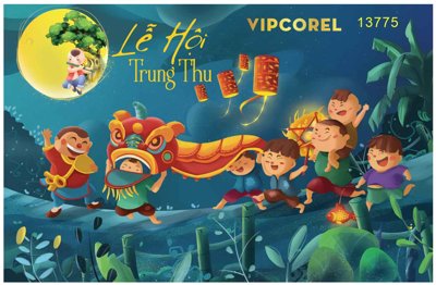 Tải file tranh Market trang trí Trung Thu 2024 vector file corel #14 (gốc) tại Filetranh.com