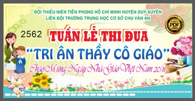 File PSD Market tuần lễ thi đua "tri ân thầy cô giáo" file CorelDRAW (gốc) nhiều lớp (multi-layer)