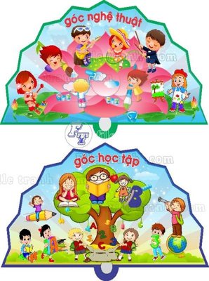 File gốc Mau Trang tri truong mam non (13) (in mica) trang trí