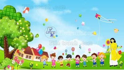 Tải file Mau Trang tri truong mam non (20) (ảnh gốc) in tráng gương