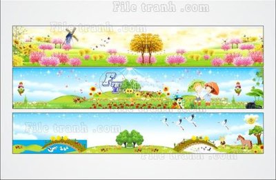 Hình ảnh file gốc in trần nhà Mau Trang tri truong mam non (47)