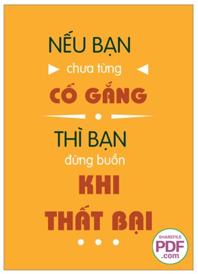 File gốc Nếu bạn chưa tùng cố gắng - thì bạn đừng buồn khi bạn thất bại (PNG) trong suốt (transparent)