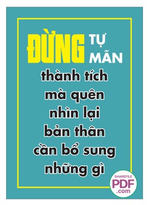 File gốc Nhìn lại bản thân cần bổ sung những gì file PDF (PSD/TIFF) độ phân giải cao