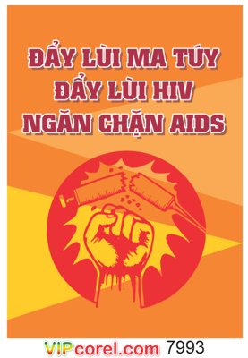 Tải file gốc Pano đẩy lùi ma túy đẩy lùi HIV ngăn chặn AIDS dùng cho in ấn