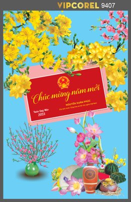 Tải file Pano mừng đảng mừng xuân 2024 vector #4 (gốc) chủ đề phong thủy