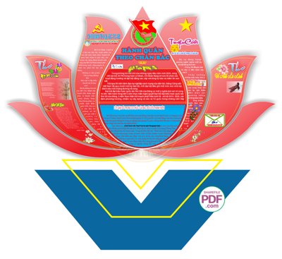 File tranh Pano số báo đặc biệt Hành quân theo chân Bác file PDF & CDR (ảnh gốc) in trần xuyên sáng