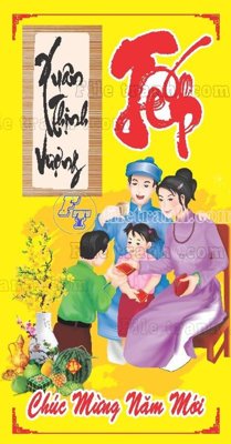 Hình ảnh gốc Pano treo Mung dang mung xuan (52) (để in khổ lớn)