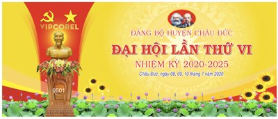Mua file gốc Phông nền đại hội đảng bộ huyện Châu Đức vector (chất lượng) tại Filetranh.com