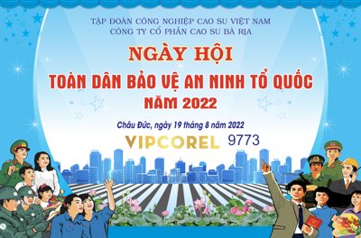 File gốc Phông ngày hội toàn dân bảo vệ an ninh Tổ Quốc (in tráng gương) nghệ thuật