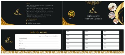 File gốc Phiếu dịch vụ theo dõi lộ trình Anh Thư Spa file corel (ảnh chi tiết) để in ấn