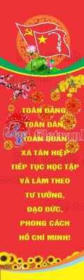 File ảnh Phuon treo chuc mung nam moi (2) (gốc) in decal dán tường