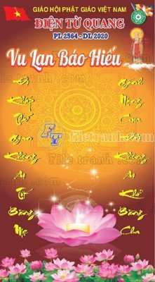 File tranh quảng cáo Poster mua vu lan bao hieu (2) (file gốc) chuyên nghiệp
