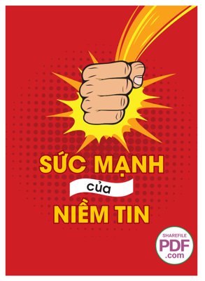 File tranh in mica Sức mạnh của niềm tin file vector PDF (độ phân giải cao)