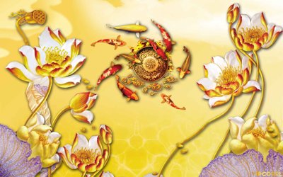 Hình ảnh file gốc in trần nhà Tải Tranh dán tường hoa nổi 3D cao cấp #14