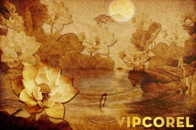 File tranh Tải tranh Trúc Chỉ trang trí phòng thờ #11 (file gốc) chuẩn màu in