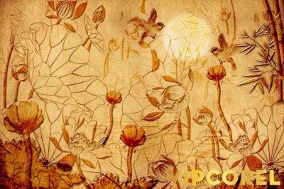 Hình ảnh file gốc Tải tranh Trúc Chỉ trang trí phòng thờ #23 (chất lượng cao)