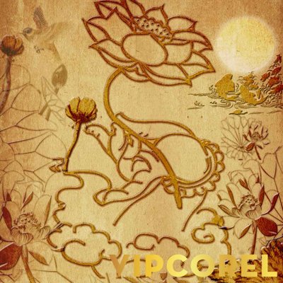 Tải file gốc Tải tranh Trúc Chỉ trang trí phòng thờ #25 (bản PSD) còn layer