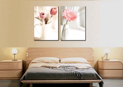 File tranh Tải tranh bộ ghép 2 tấm những bông hoa #174 (gốc) chủ đề con người