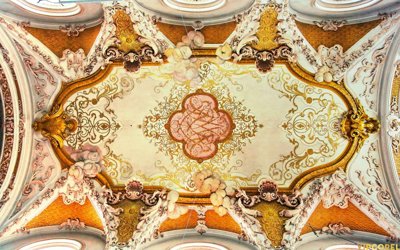 File gốc Tải tranh dán tường - trần 3D cao cấp đẹp #7 (in tráng gương) sang trọng