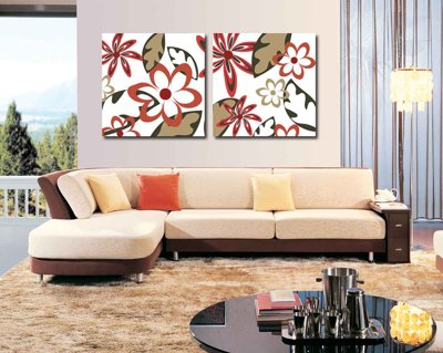 File in trần Tải tranh ghép treo tường bộ 3 tấm đẹp #12 (bản gốc 3D) sống động