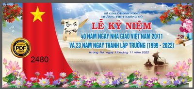 Download file gốc Tổng hợp market ngày nhà giáo Việt Nam 20/11 file corel (in mica) logo