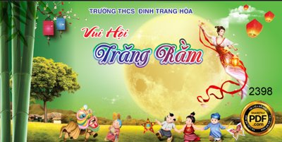 File gốc Tổng hợp market trang trí Trung Thu 2023 (in lụa) cao cấp