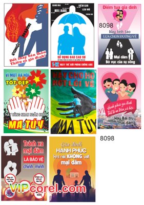 Mua file gốc Tổng hợp pano tuyên truyền phòng chống ma túy (PSD) tại Filetranh.com