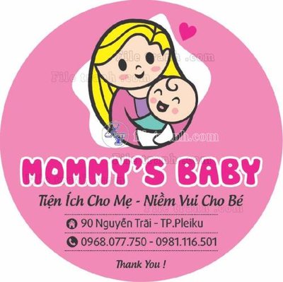 Chi tiết file gốc TEM MOMMY_1 (cho in tráng gương)