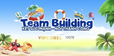 Chi tiết file tranh tráng gương Team building kết sức mạnh - nối thành công (ảnh gốc)