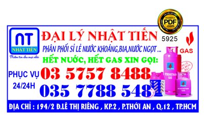 Chi tiết file gốc Tem nhãn dán bình gas - Đại lý Nhật Tiến file corel (cho in tráng gương)