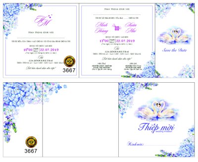 Tải file Thiệp cưới Minh Hoàng & Xuân Mai mã phôi thiệp HD150 (VT12) (gốc) chủ đề phong thủy