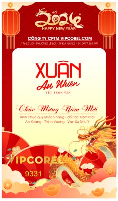 Chi tiết file tranh tráng gương Thiệp chúc mừng năm mới xuân 2024 vector #7 (ảnh gốc)