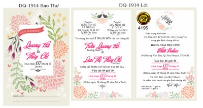 Tải file Thiệp mời Quang Hạ và Thùy Chi mã DQ-1914 file corel (ảnh gốc) file TIFF