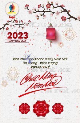 File tranh Thiep chuc tet (30) (ảnh gốc) in trần 3D